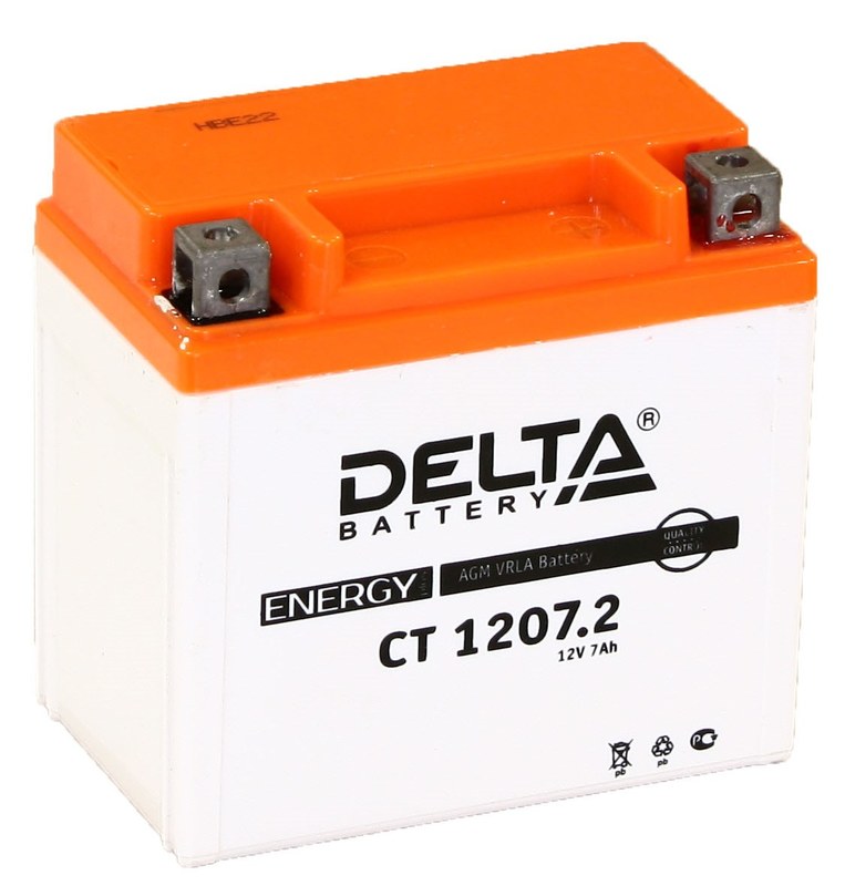  Delta CT CT 1207.2 (YTZ7S)) (CT 1207.2)                                   7ah 12V -    